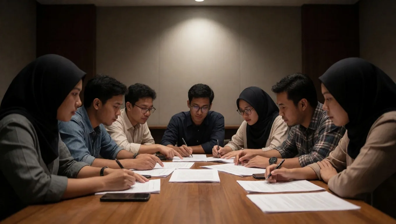 Diskusi studi kasus pelanggaran etika media di kelas